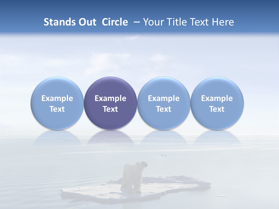 Ice Disaster Polar PowerPoint Template