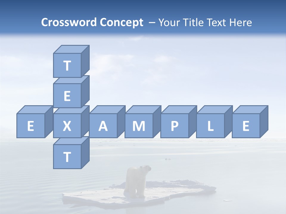 Ice Disaster Polar PowerPoint Template