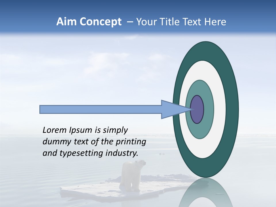 Ice Disaster Polar PowerPoint Template