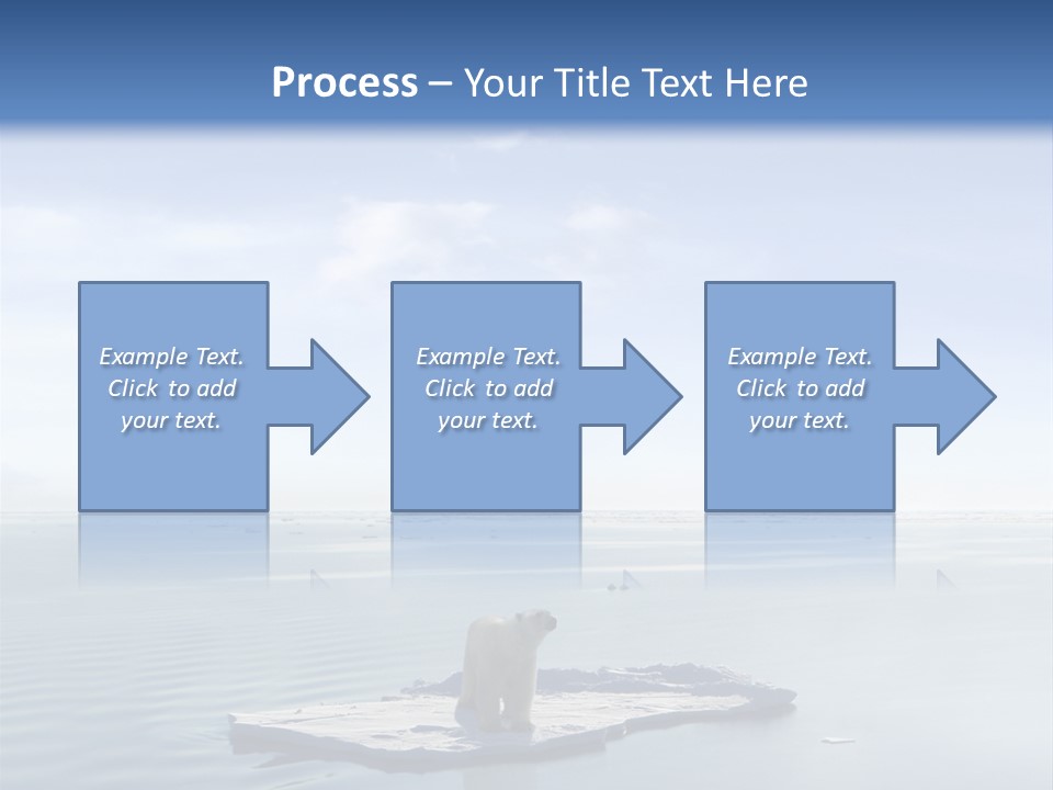 Ice Disaster Polar PowerPoint Template