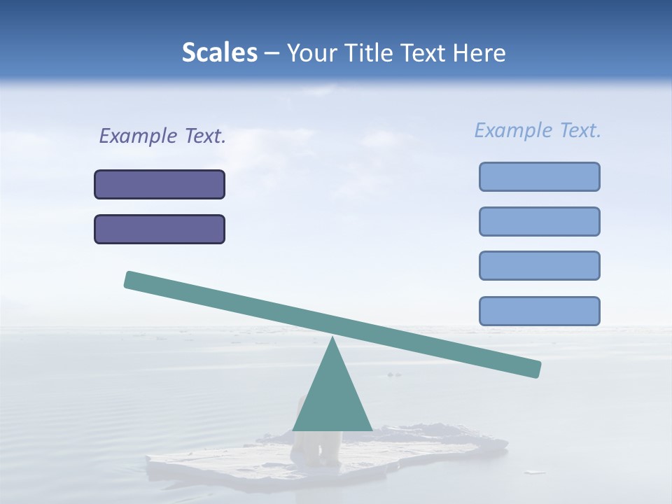 Ice Disaster Polar PowerPoint Template