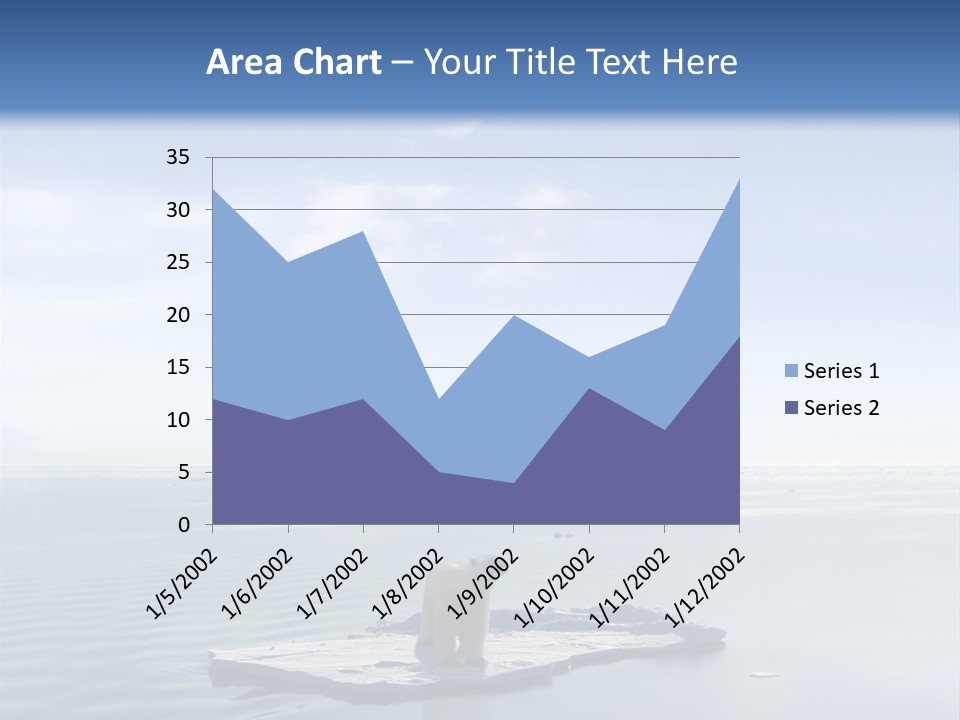 Ice Disaster Polar PowerPoint Template