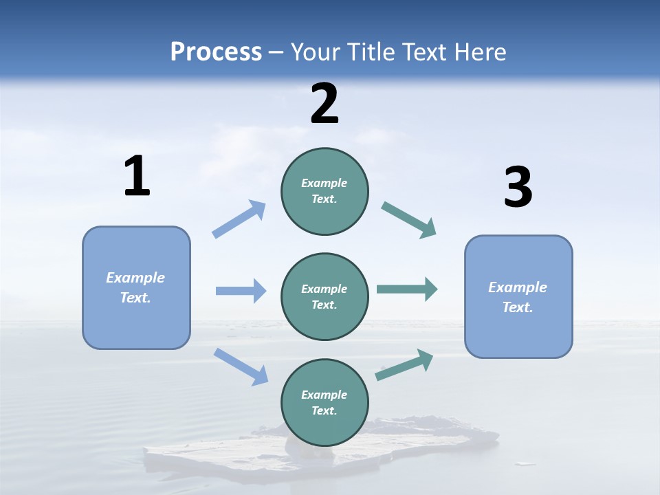 Ice Disaster Polar PowerPoint Template