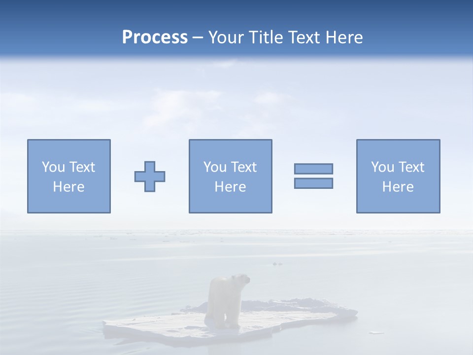 Ice Disaster Polar PowerPoint Template