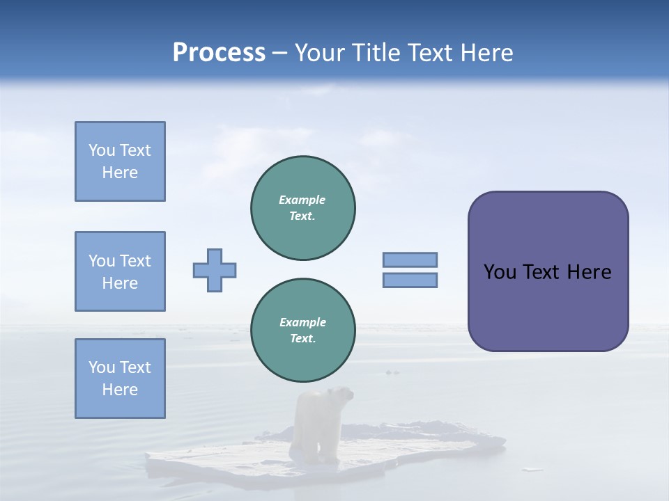 Ice Disaster Polar PowerPoint Template