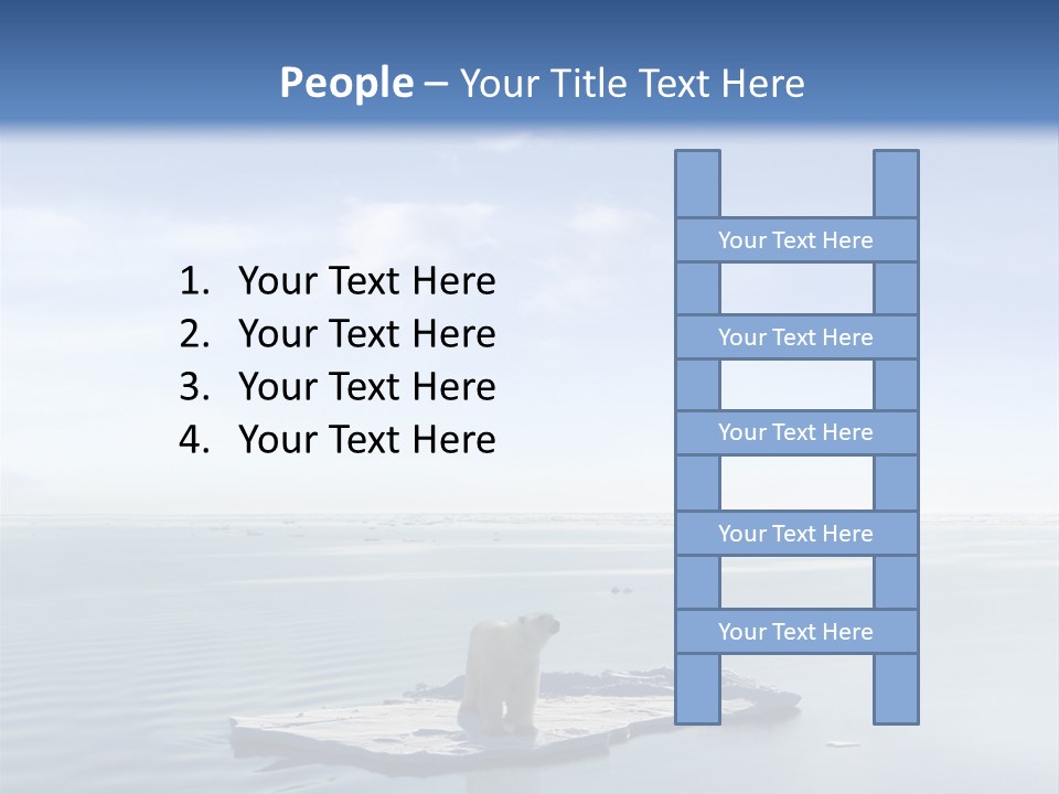 Ice Disaster Polar PowerPoint Template