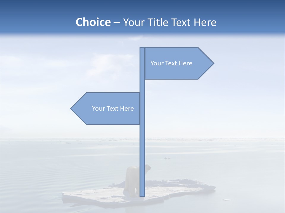 Ice Disaster Polar PowerPoint Template