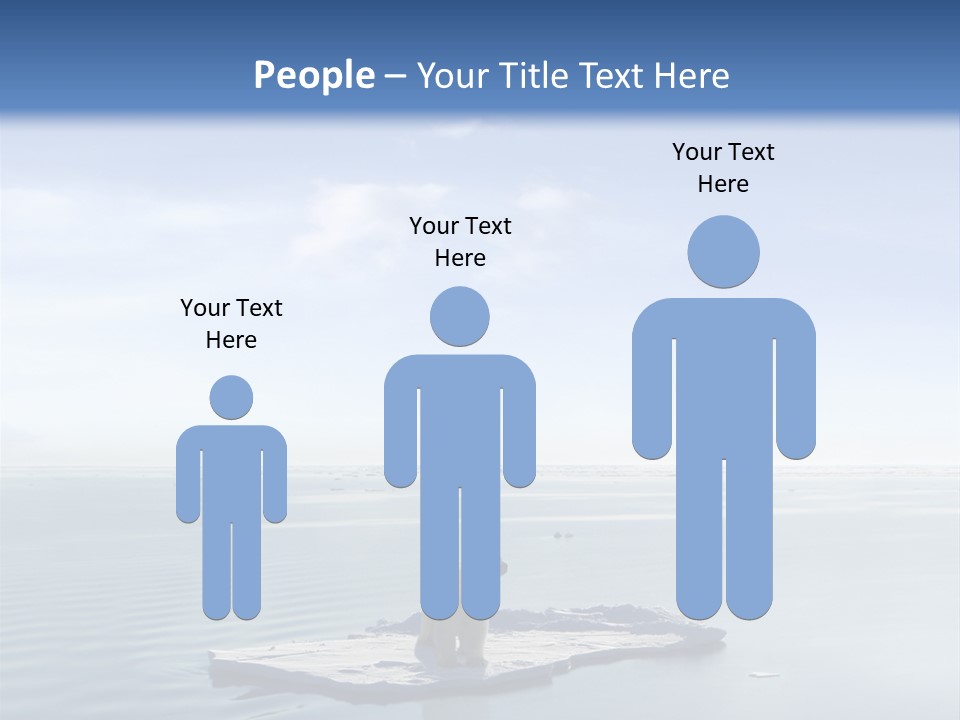 Ice Disaster Polar PowerPoint Template