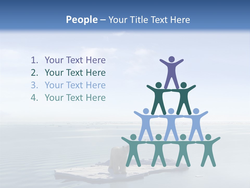 Ice Disaster Polar PowerPoint Template