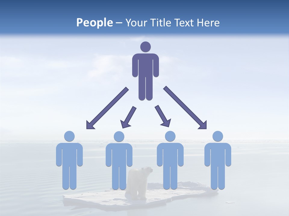 Ice Disaster Polar PowerPoint Template
