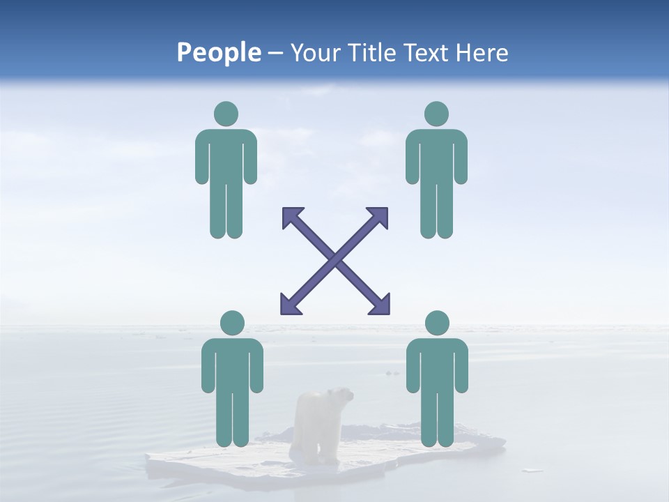 Ice Disaster Polar PowerPoint Template