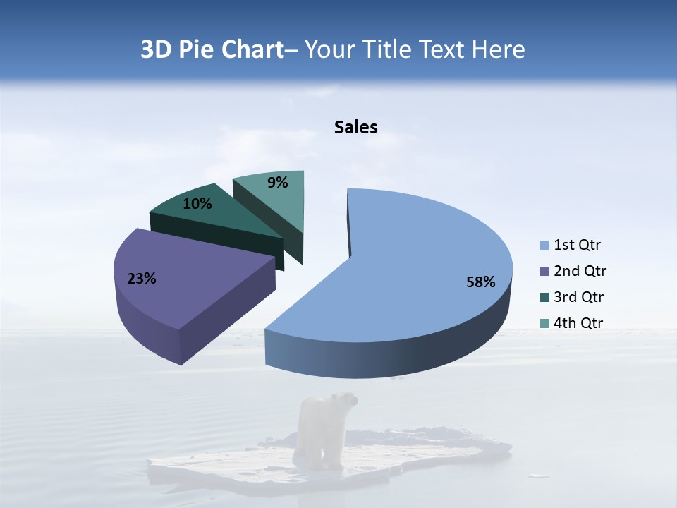 Ice Disaster Polar PowerPoint Template