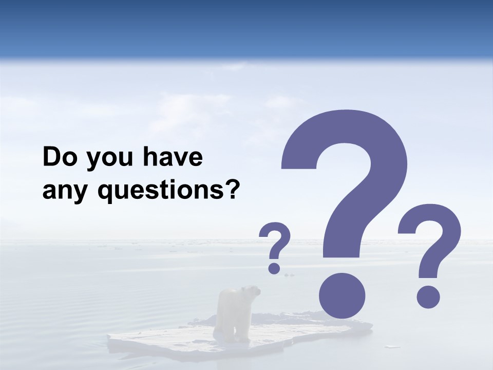 Ice Disaster Polar PowerPoint Template