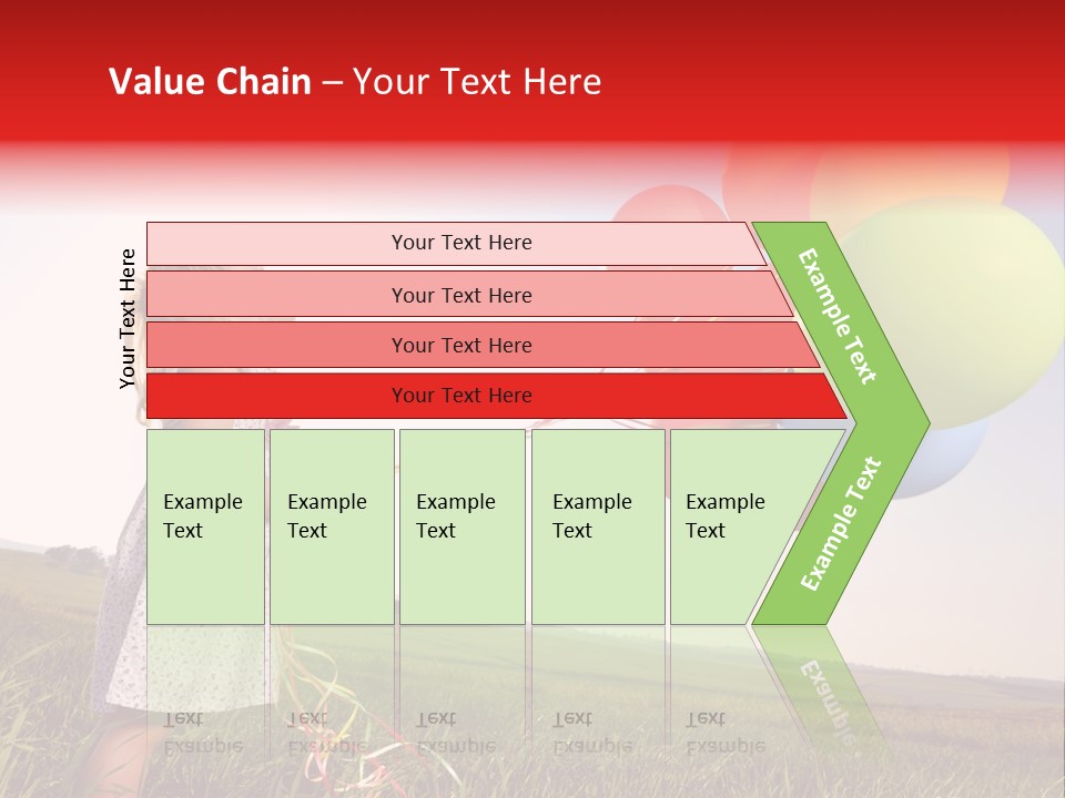 Bright Pretty Caucasian PowerPoint Template