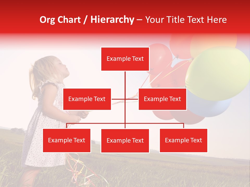 Bright Pretty Caucasian PowerPoint Template