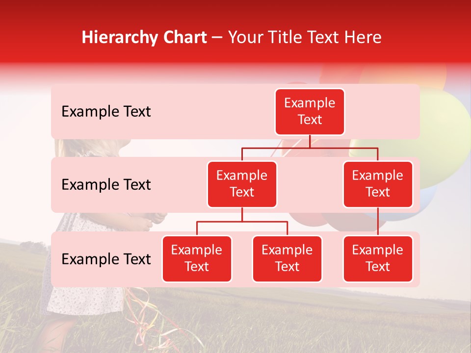 Bright Pretty Caucasian PowerPoint Template