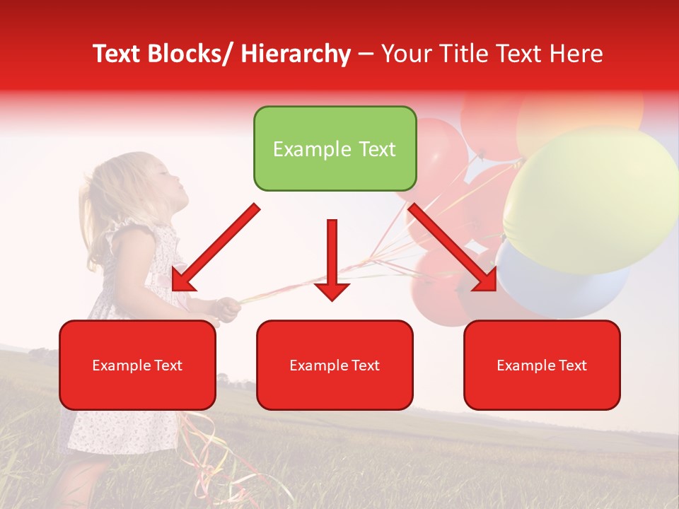 Bright Pretty Caucasian PowerPoint Template