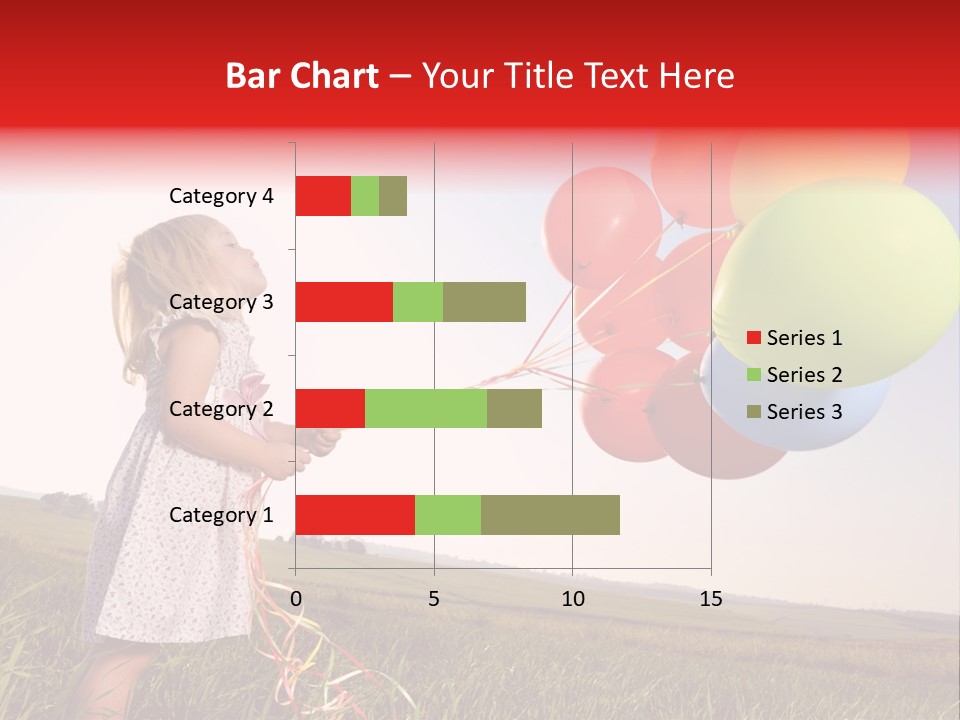Bright Pretty Caucasian PowerPoint Template