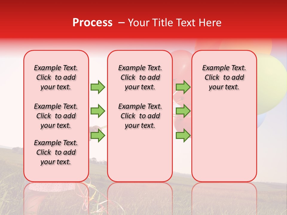 Bright Pretty Caucasian PowerPoint Template
