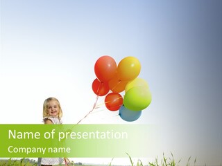 Summer Playing Spring PowerPoint Template