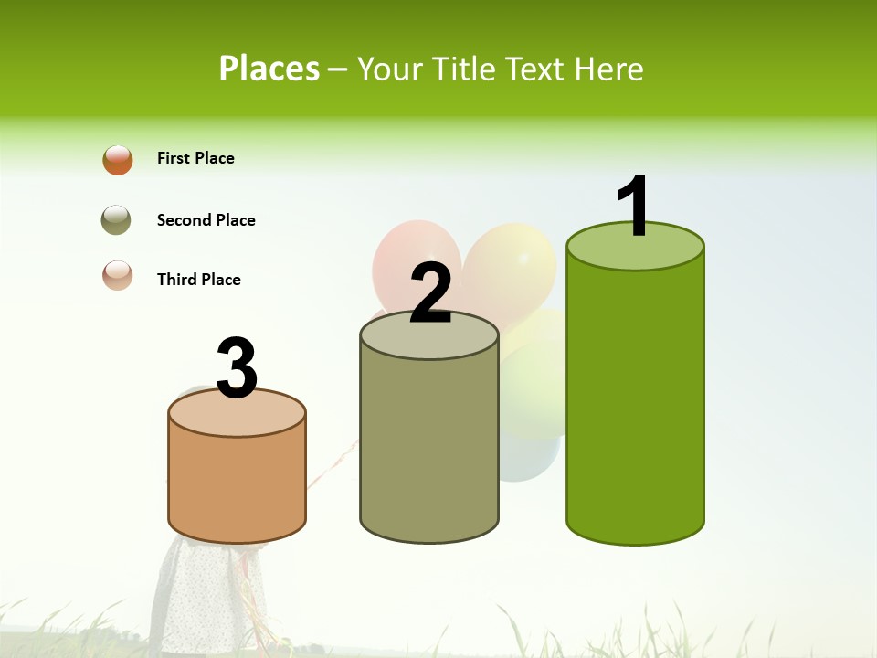 Summer Playing Spring PowerPoint Template