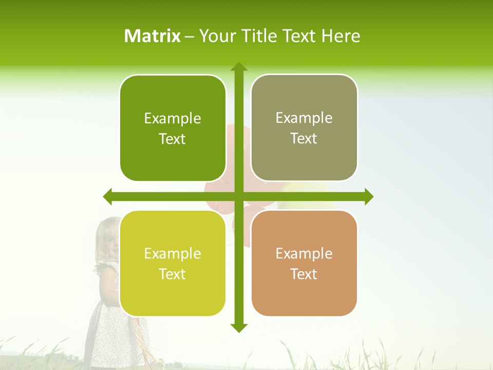 Summer Playing Spring PowerPoint Template