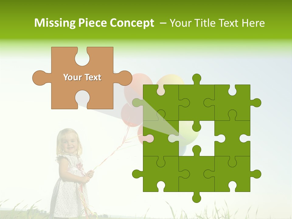 Summer Playing Spring PowerPoint Template