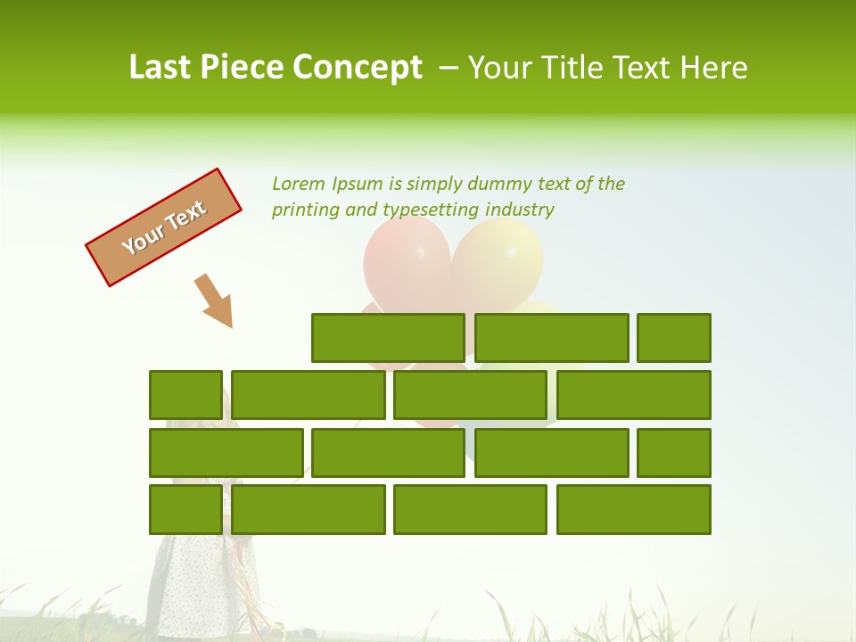 Summer Playing Spring PowerPoint Template