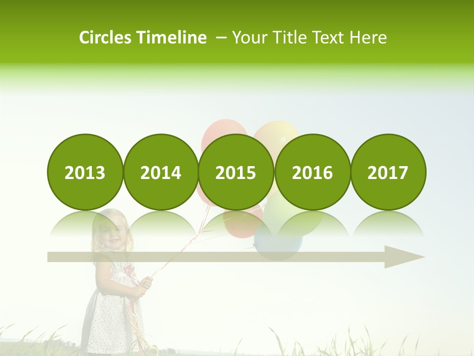 Summer Playing Spring PowerPoint Template