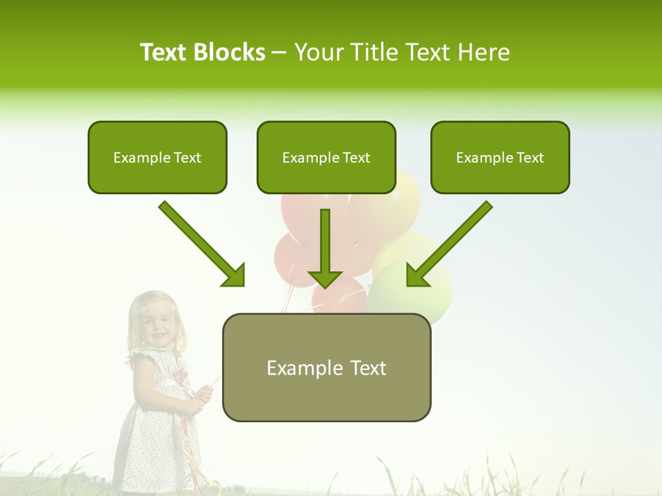Summer Playing Spring PowerPoint Template