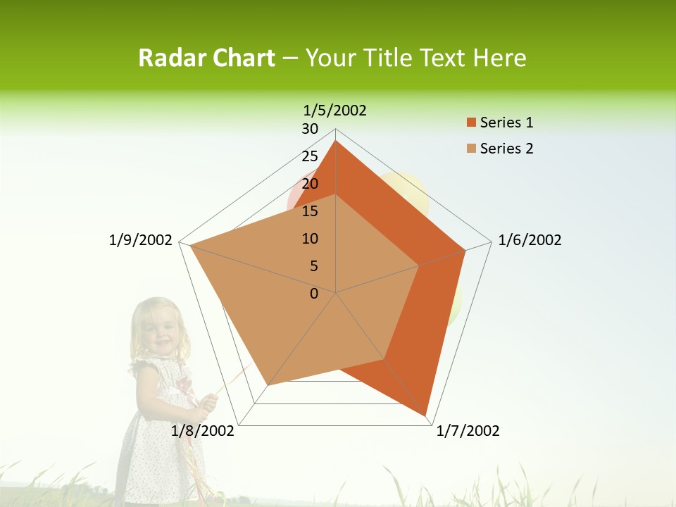 Summer Playing Spring PowerPoint Template