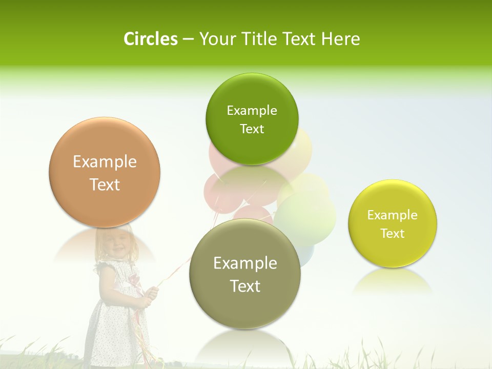 Summer Playing Spring PowerPoint Template
