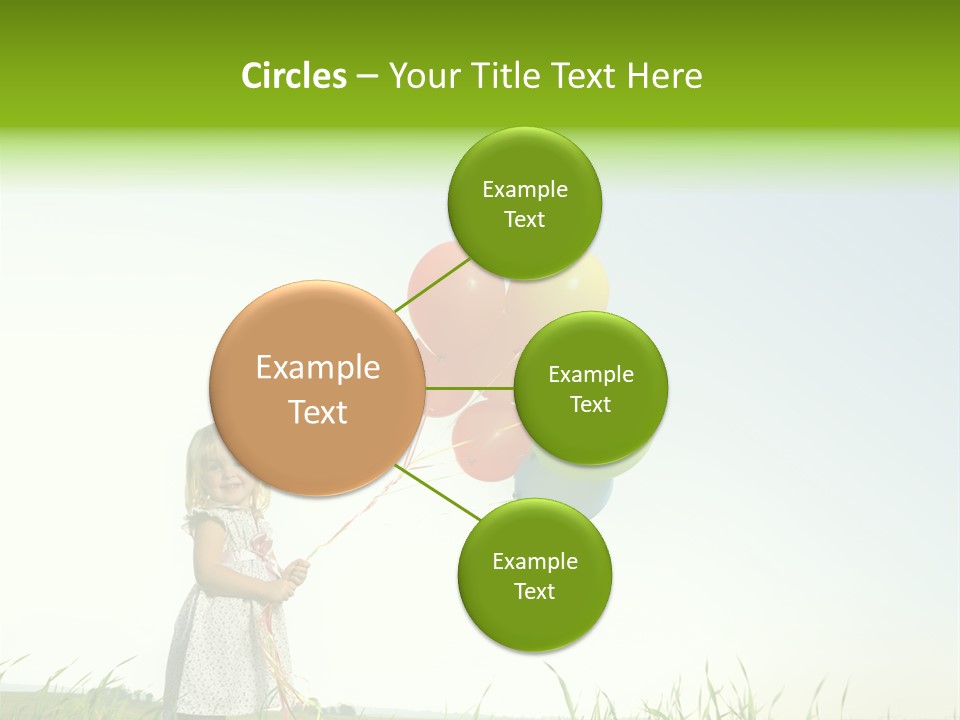 Summer Playing Spring PowerPoint Template