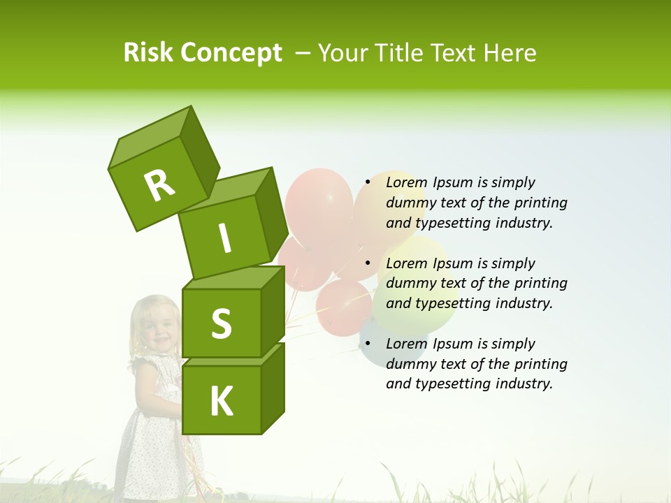 Summer Playing Spring PowerPoint Template