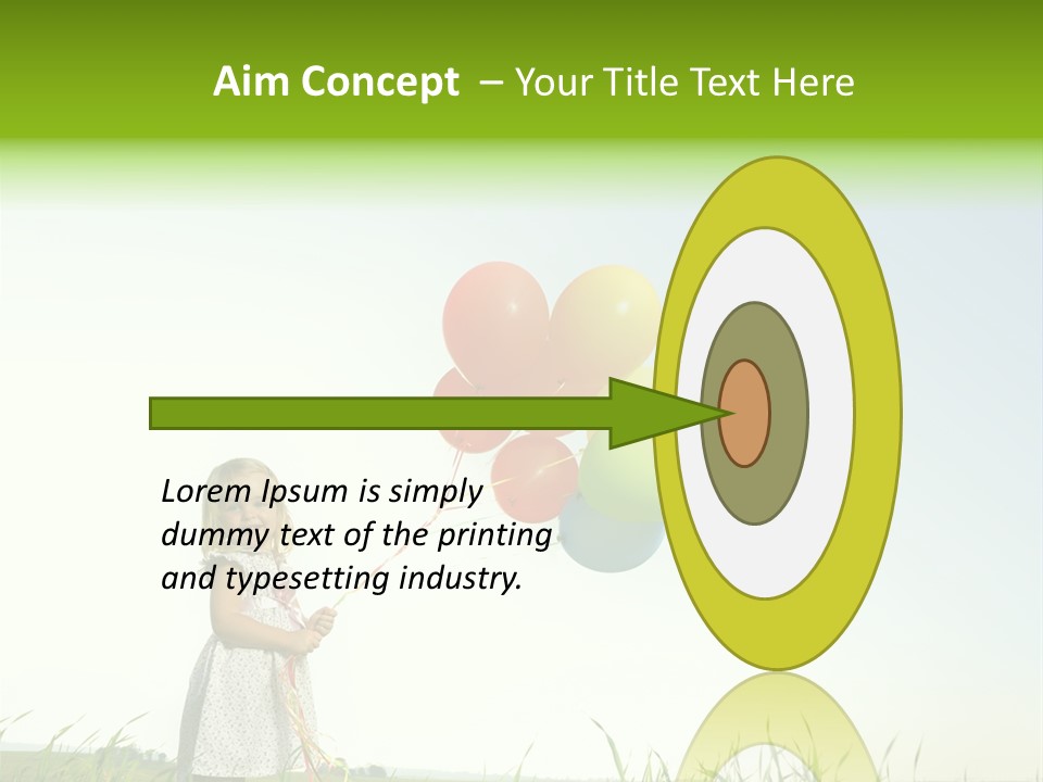 Summer Playing Spring PowerPoint Template