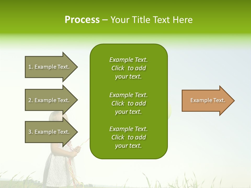Summer Playing Spring PowerPoint Template