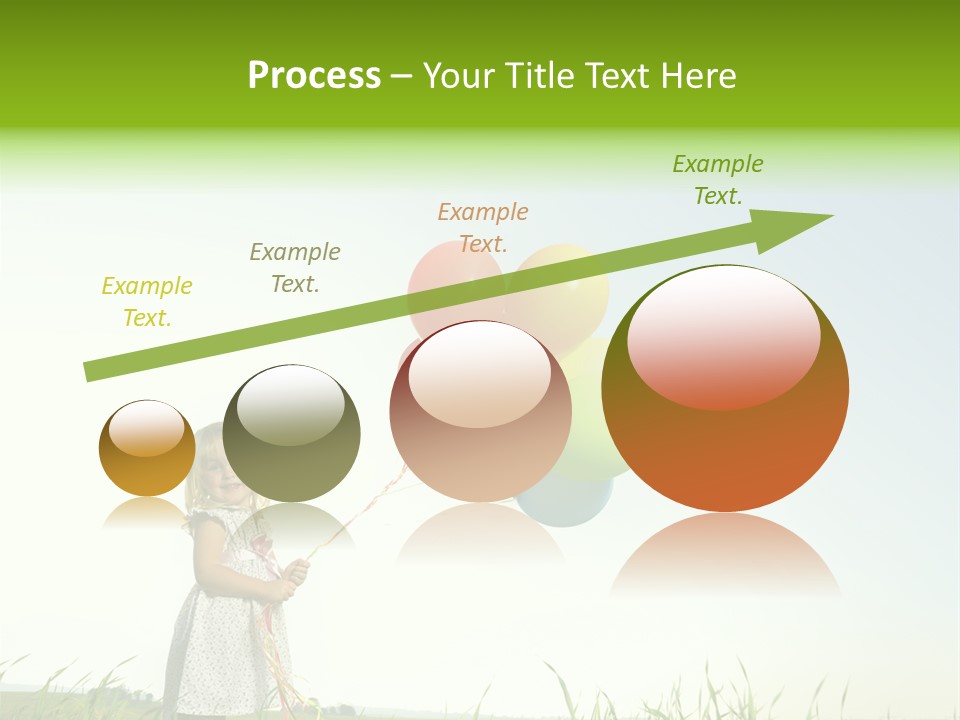 Summer Playing Spring PowerPoint Template