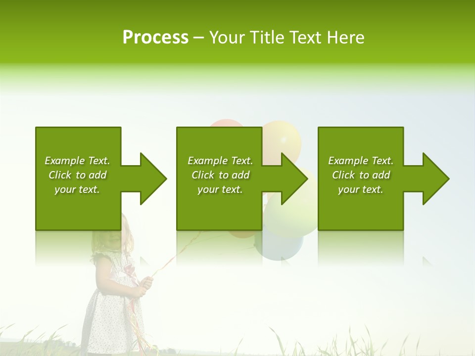 Summer Playing Spring PowerPoint Template