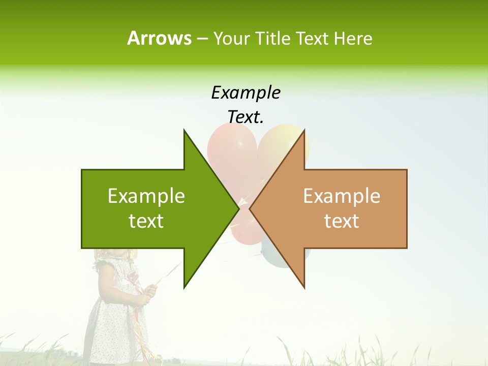 Summer Playing Spring PowerPoint Template