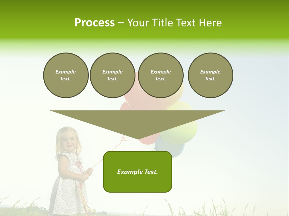Summer Playing Spring PowerPoint Template