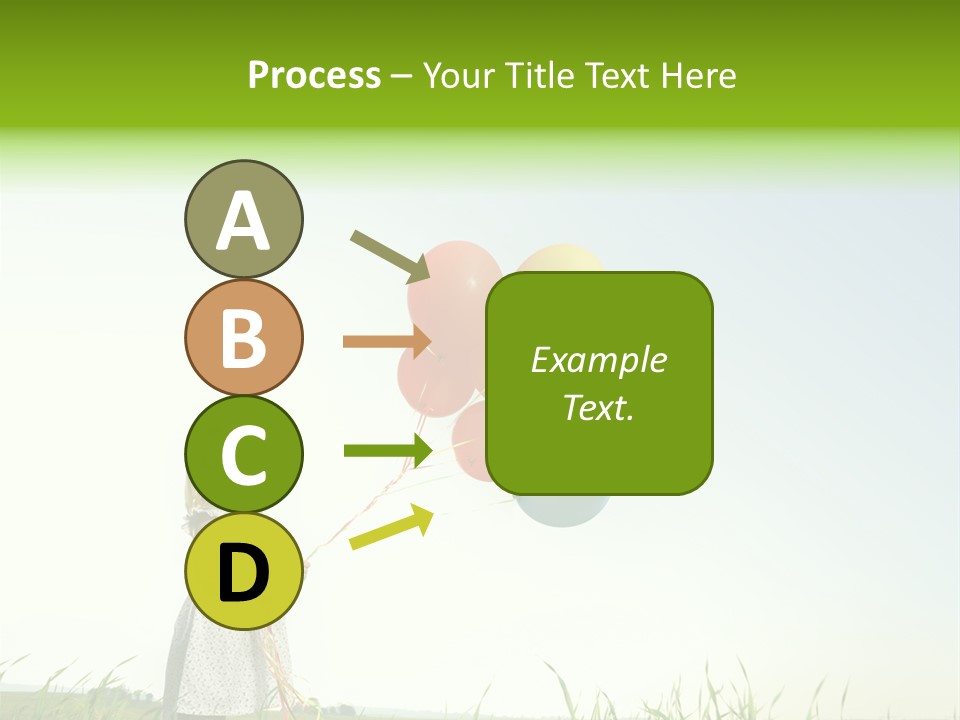 Summer Playing Spring PowerPoint Template