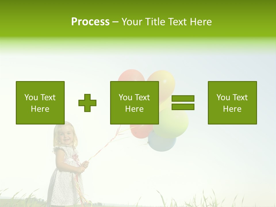 Summer Playing Spring PowerPoint Template