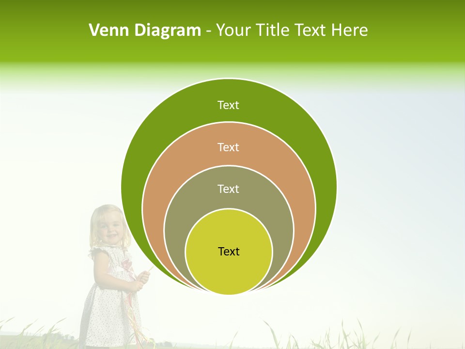 Summer Playing Spring PowerPoint Template