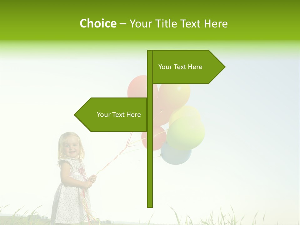 Summer Playing Spring PowerPoint Template