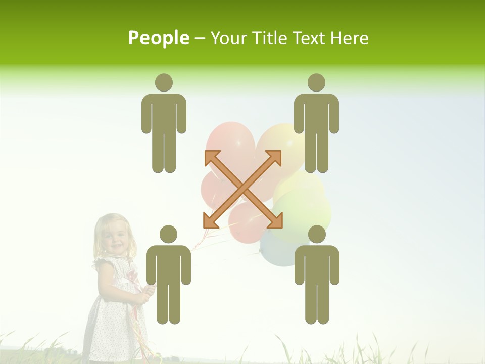 Summer Playing Spring PowerPoint Template