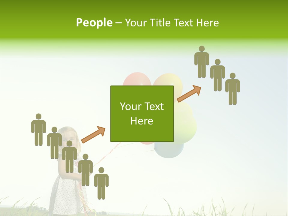 Summer Playing Spring PowerPoint Template