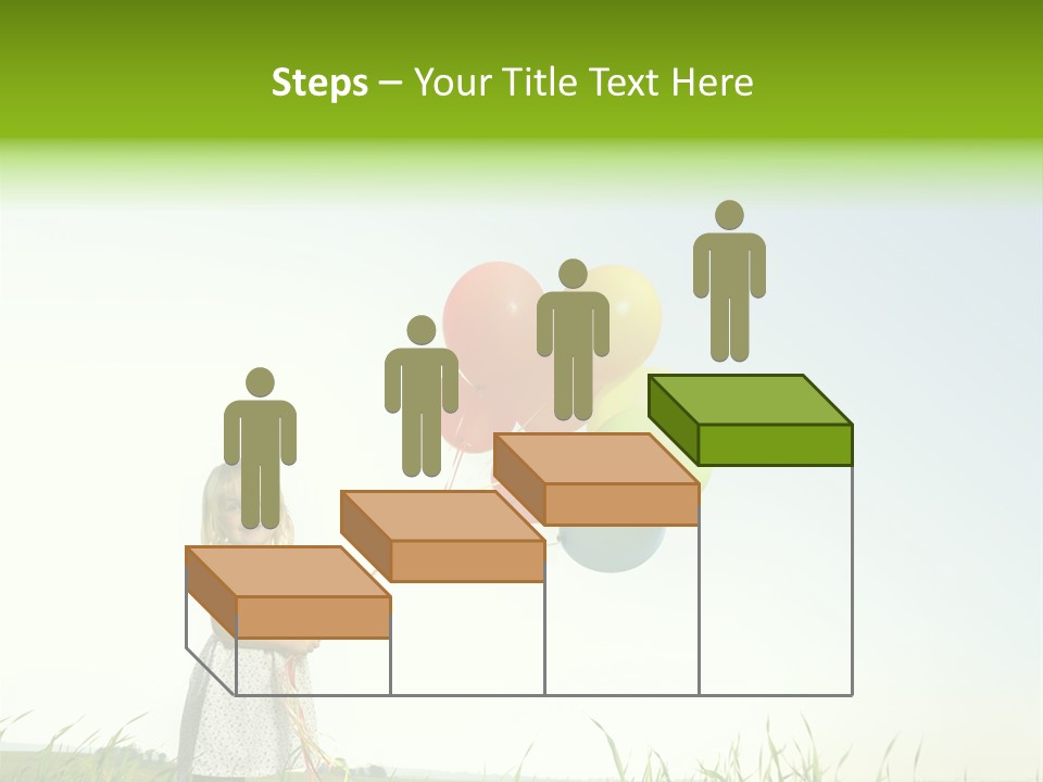 Summer Playing Spring PowerPoint Template