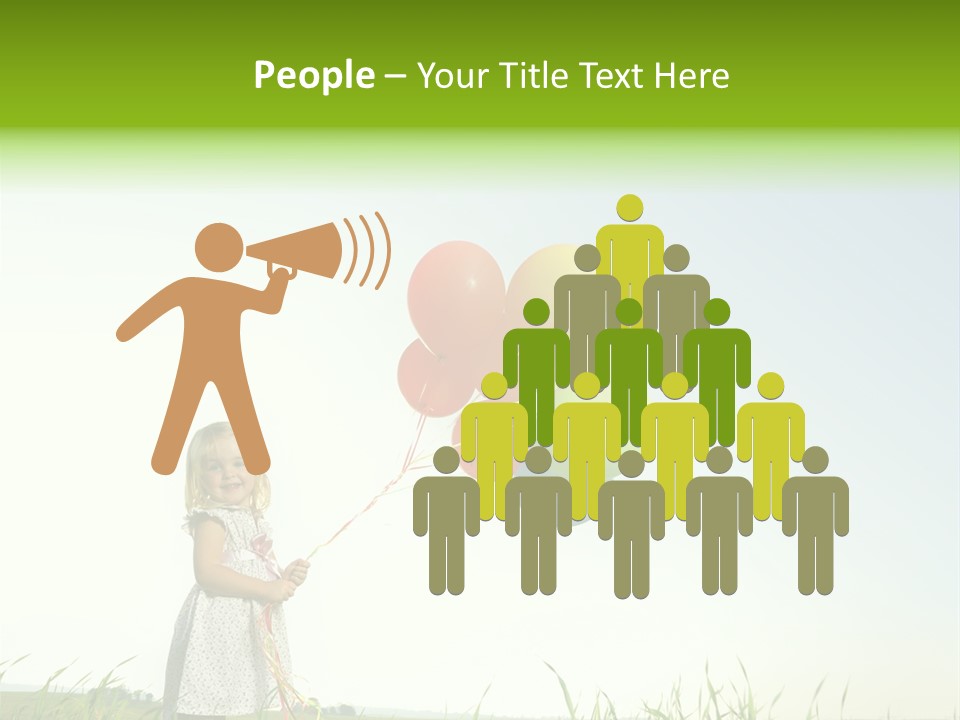 Summer Playing Spring PowerPoint Template