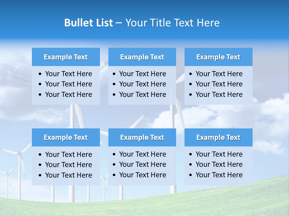 Renewable Generator Industrial PowerPoint Template