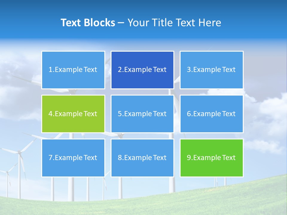 Renewable Generator Industrial PowerPoint Template